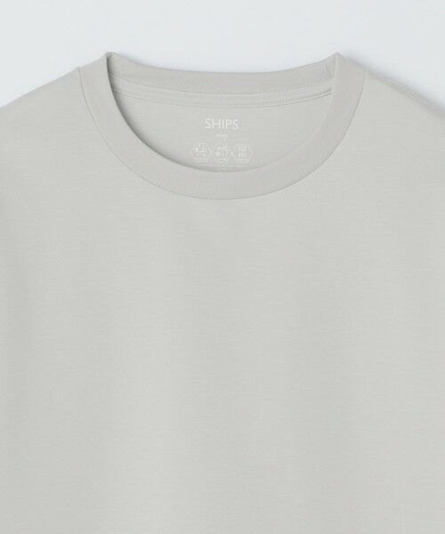 SHIPS / シップス Tシャツ | SHIPS Colors:〈抗菌防臭・接触冷感・吸水速乾〉シルケット ビッグ Tシャツ | 詳細3