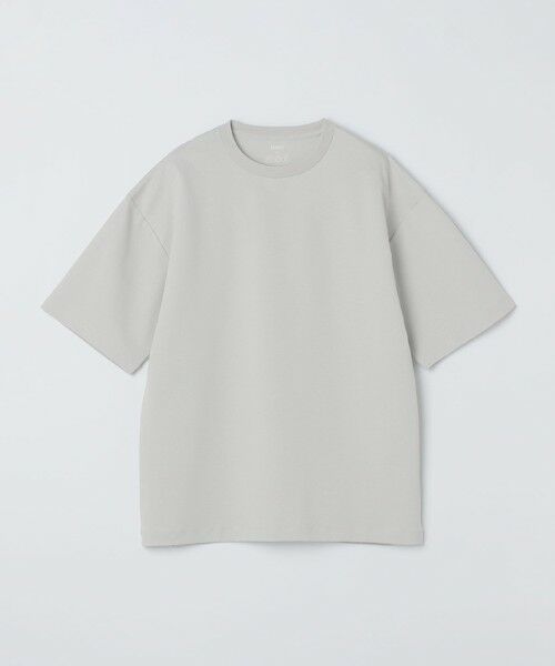 SHIPS / シップス Tシャツ | SHIPS Colors:〈抗菌防臭・接触冷感・吸水速乾〉シルケット ビッグ Tシャツ（ライトグレー）