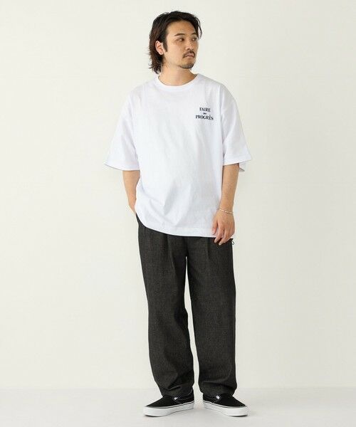 SHIPS / シップス Tシャツ | SHIPS Colors:ドルマンスリーブ ビッグ Tシャツ | 詳細3
