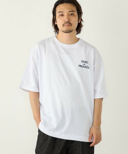 SHIPS / シップス Tシャツ | SHIPS Colors:ドルマンスリーブ ビッグ Tシャツ | 詳細5