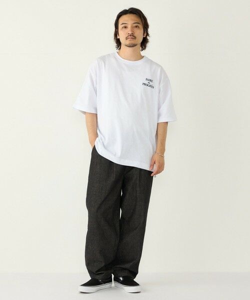 SHIPS / シップス Tシャツ | SHIPS Colors:ドルマンスリーブ ビッグ Tシャツ | 詳細7