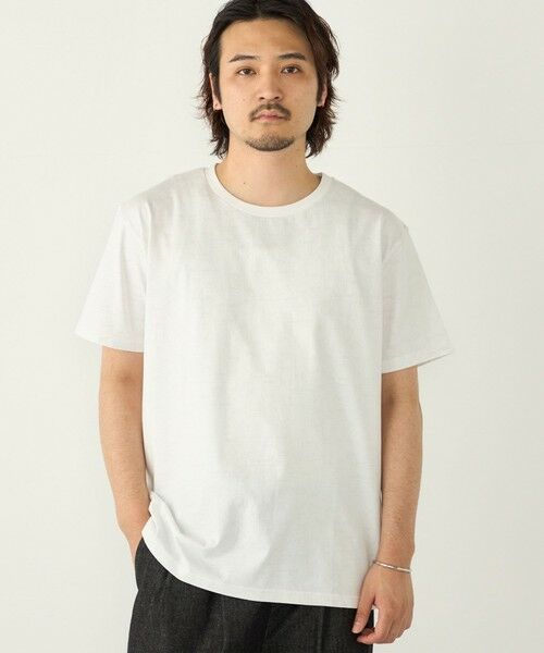SHIPS / シップス Tシャツ | SHIPS Colors:キシリトール プリント Tシャツ（ライトホワイト）