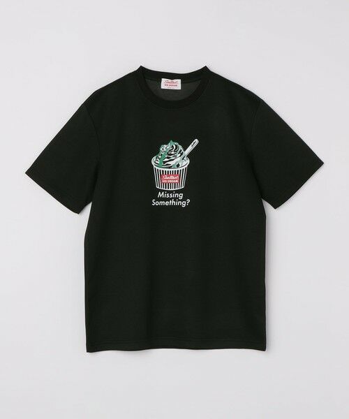 SHIPS / シップス Tシャツ | SHIPS Colors:Sealtest(R) ICE CREAM プリント Tシャツ（ブラック）