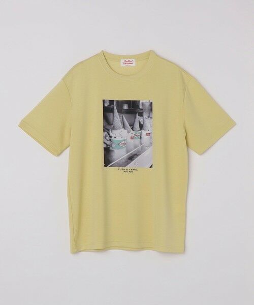 SHIPS / シップス Tシャツ | SHIPS Colors:Sealtest(R) ICE CREAM プリント Tシャツ（イエロー）