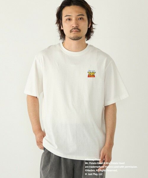 SHIPS / シップス Tシャツ | SHIPS Colors:トイ・ストーリー プリント Tシャツ（ライトホワイト）