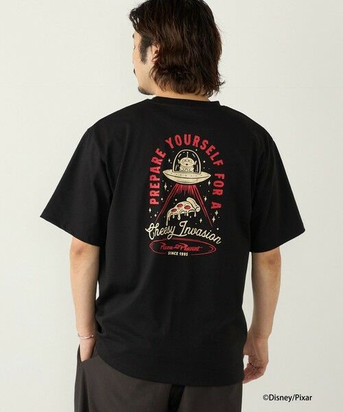 SHIPS / シップス Tシャツ | SHIPS Colors:トイ・ストーリー プリント Tシャツ（ブラック）
