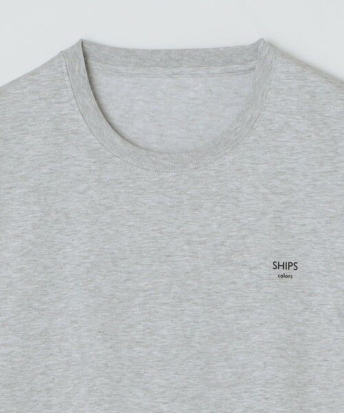SHIPS / シップス Tシャツ | 【WEB限定】SHIPS Colors:〈汗染み防止〉タイニーロゴ Tシャツ | 詳細10