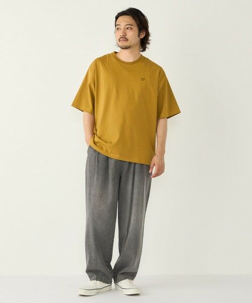 SHIPS / シップス Tシャツ | 【WEB限定】SHIPS Colors:〈汗染み防止〉タイニーロゴ Tシャツ | 詳細28