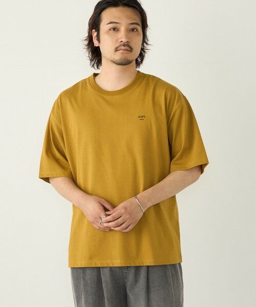 SHIPS / シップス Tシャツ | 【WEB限定】SHIPS Colors:〈汗染み防止〉タイニーロゴ Tシャツ | 詳細29