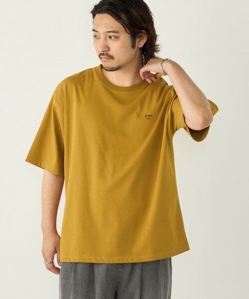 SHIPS / シップス Tシャツ | 【WEB限定】SHIPS Colors:〈汗染み防止〉タイニーロゴ Tシャツ | 詳細30