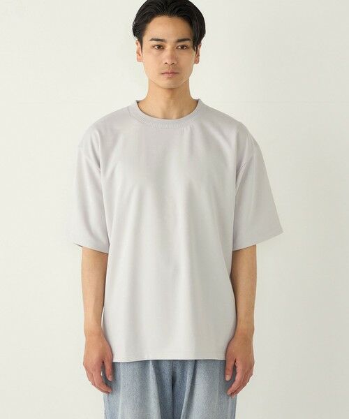 SHIPS / シップス Tシャツ | 《予約》【WEB限定】SHIPS Colors:Wフェイス ニット襟 Tシャツ◆ | 詳細7