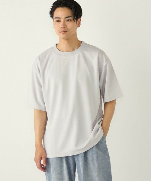 SHIPS / シップス Tシャツ | 《予約》【WEB限定】SHIPS Colors:Wフェイス ニット襟 Tシャツ◆ | 詳細12