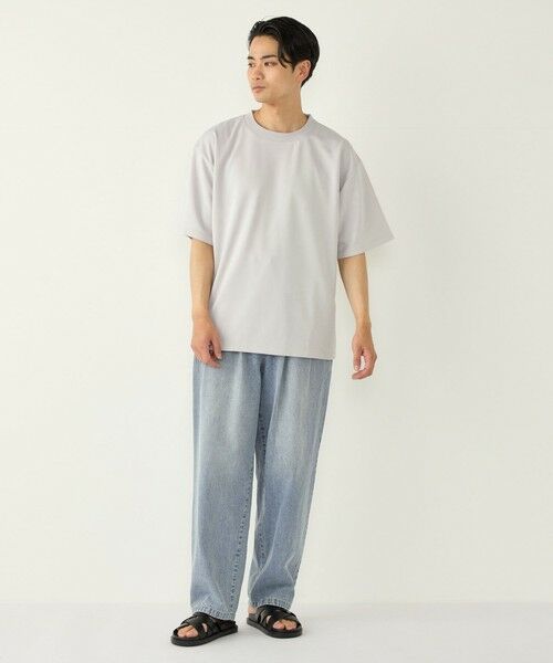 SHIPS / シップス Tシャツ | 《予約》【WEB限定】SHIPS Colors:Wフェイス ニット襟 Tシャツ◆ | 詳細14