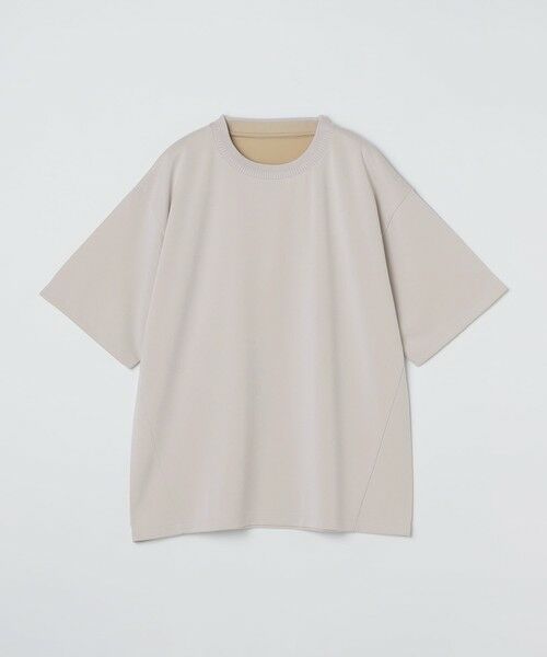 SHIPS / シップス Tシャツ | 《予約》【WEB限定】SHIPS Colors:Wフェイス ニット襟 Tシャツ◆ | 詳細1