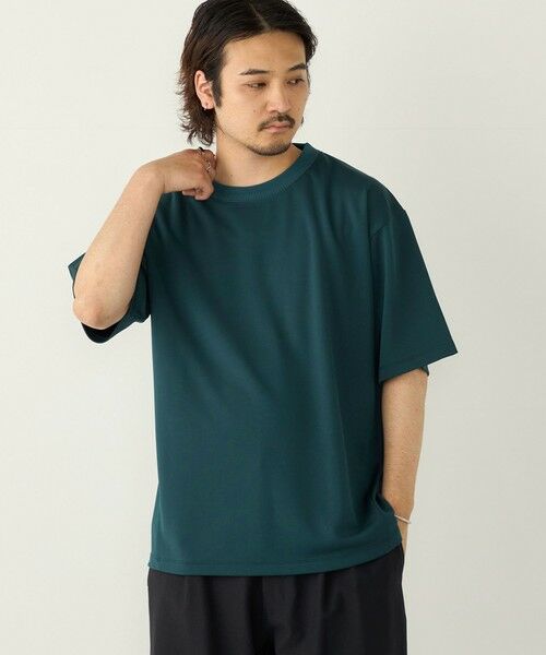 SHIPS / シップス Tシャツ | 《予約》【WEB限定】SHIPS Colors:Wフェイス ニット襟 Tシャツ◆ | 詳細19