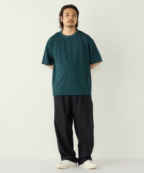 SHIPS / シップス Tシャツ | 《予約》【WEB限定】SHIPS Colors:Wフェイス ニット襟 Tシャツ◆ | 詳細20