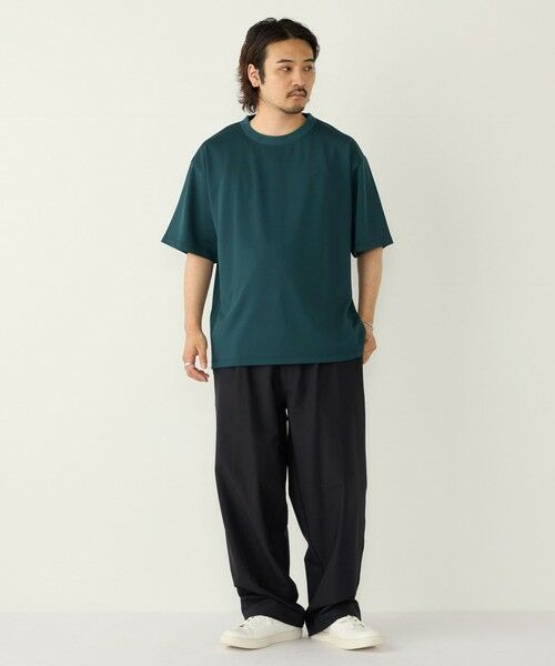 SHIPS / シップス Tシャツ | 《予約》【WEB限定】SHIPS Colors:Wフェイス ニット襟 Tシャツ◆ | 詳細21
