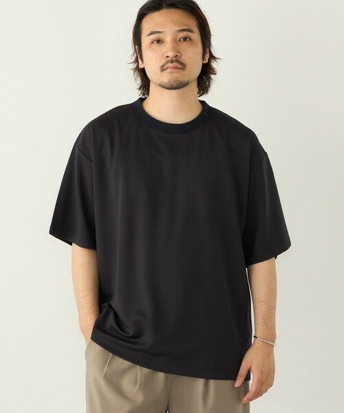 SHIPS / シップス Tシャツ | 《予約》【WEB限定】SHIPS Colors:Wフェイス ニット襟 Tシャツ◆ | 詳細25