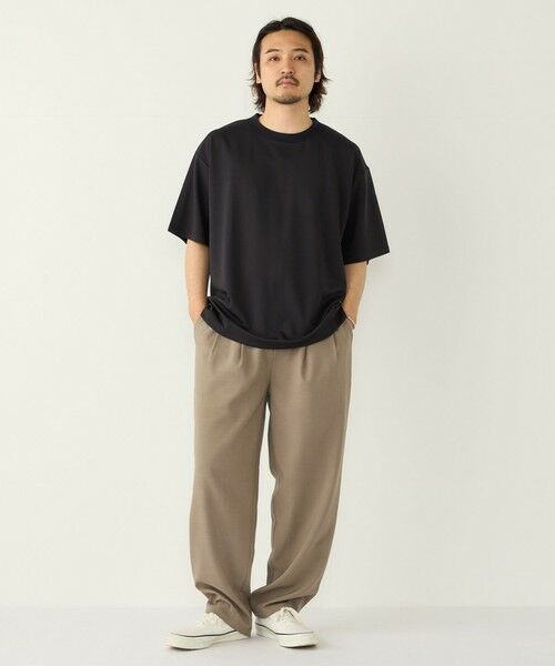SHIPS / シップス Tシャツ | 《予約》【WEB限定】SHIPS Colors:Wフェイス ニット襟 Tシャツ◆ | 詳細27