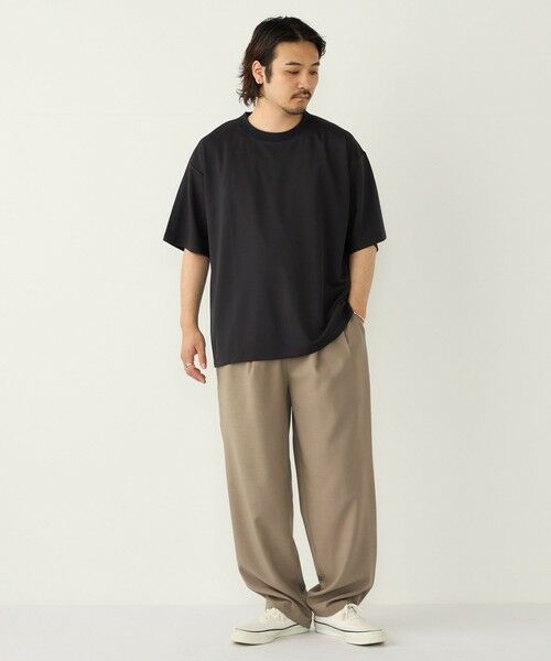 SHIPS / シップス Tシャツ | 《予約》【WEB限定】SHIPS Colors:Wフェイス ニット襟 Tシャツ◆ | 詳細28