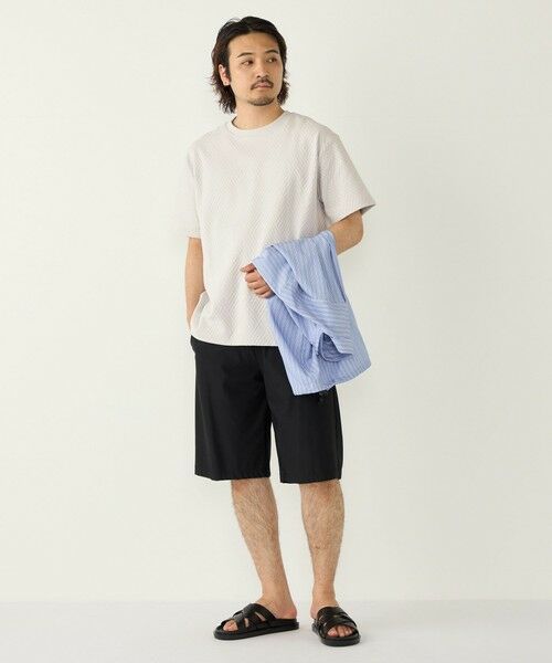 SHIPS / シップス Tシャツ | SHIPS Colors:リンクス ジャカード Tシャツ◇ | 詳細9