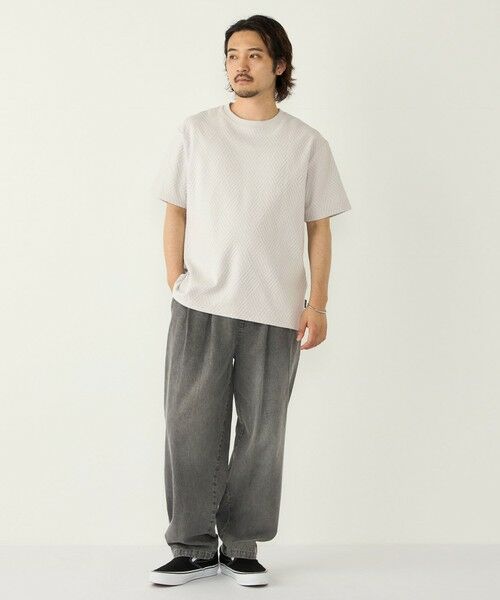 SHIPS / シップス Tシャツ | SHIPS Colors:リンクス ジャカード Tシャツ◇ | 詳細12