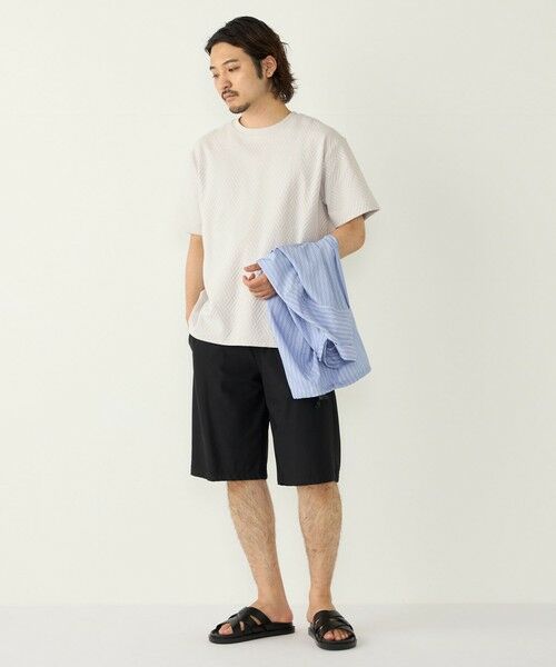 SHIPS / シップス Tシャツ | SHIPS Colors:リンクス ジャカード Tシャツ◇ | 詳細15