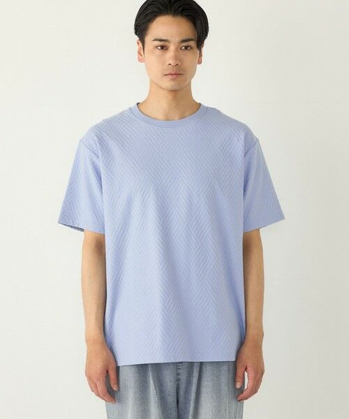 SHIPS / シップス Tシャツ | SHIPS Colors:リンクス ジャカード Tシャツ◇ | 詳細18