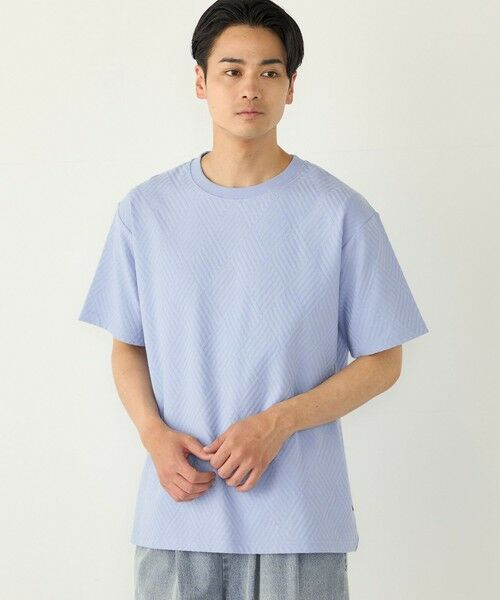 SHIPS / シップス Tシャツ | SHIPS Colors:リンクス ジャカード Tシャツ◇ | 詳細22