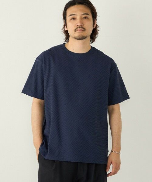 SHIPS / シップス Tシャツ | SHIPS Colors:リンクス ジャカード Tシャツ◇ | 詳細29