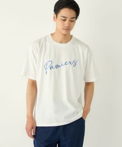 《予約》【WEB限定】SHIPS Colors:ロープ刺繍 Tシャツ◆