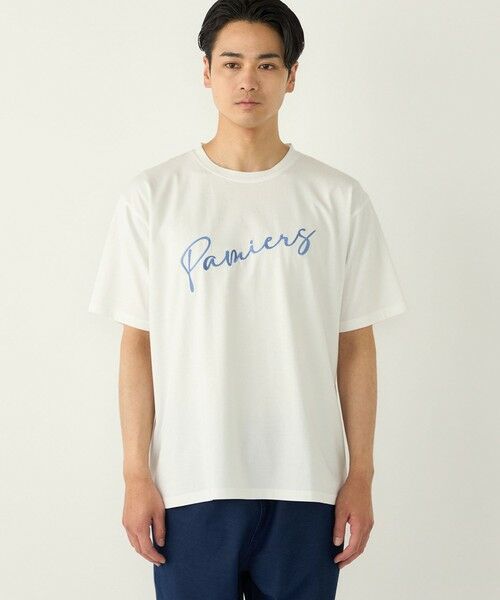 SHIPS / シップス Tシャツ | 《予約》【WEB限定】SHIPS Colors:ロープ刺繍 Tシャツ◆ | 詳細8
