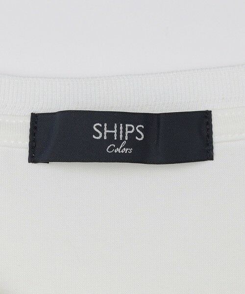 SHIPS / シップス Tシャツ | 《予約》【WEB限定】SHIPS Colors:ロープ刺繍 Tシャツ◆ | 詳細6