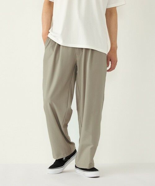 SHIPS / シップス その他パンツ | 【WEB限定】SHIPS Colors:〈洗濯機可能〉2WAY ストレッチ イージー ワイド パンツ | 詳細30