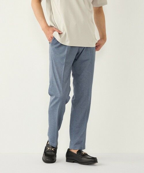 SHIPS / シップス スラックス・ドレスパンツ | 《予約》SHIPS Colors:〈速乾・接触冷感〉Breeze Cool(R) スラックス◆（ライトブルー）