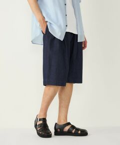 SHIPS / シップス ショート・ハーフ・半端丈パンツ | 《予約》SHIPS Colors:〈洗濯機可能〉2タック ワイド ショーツ◆