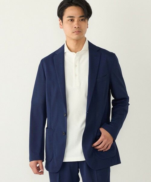 SHIPS / シップス テーラードジャケット | 《予約》SHIPS Colors:〈速乾・接触冷感〉Breeze Cool(R) ジャケット◆（ネイビー）