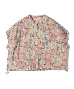 SHIPS / シップス シャツ・ブラウス | SHIPS Colors:〈手洗い可能〉フラワープリント バンドカラー シャツ