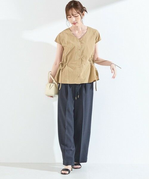 SHIPS / シップス シャツ・ブラウス | 《予約》SHIPS Colors:〈接触冷感・UVカット・透湿〉ファンクション ギャザー ブラウス◆ | 詳細17