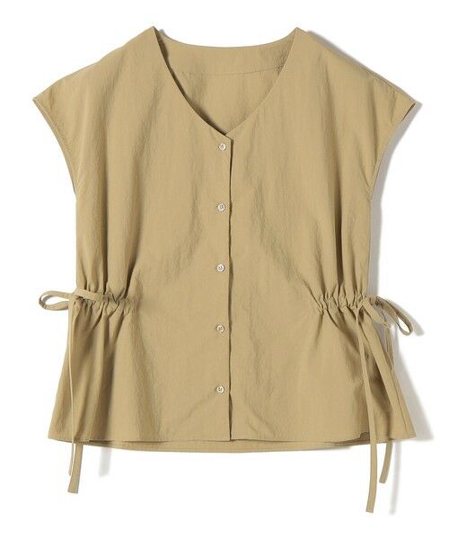 SHIPS / シップス シャツ・ブラウス | 《予約》SHIPS Colors:〈接触冷感・UVカット・透湿〉ファンクション ギャザー ブラウス◆ | 詳細1