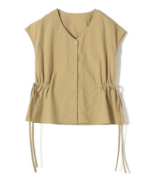 SHIPS / シップス シャツ・ブラウス | 《予約》SHIPS Colors:〈接触冷感・UVカット・透湿〉ファンクション ギャザー ブラウス◆ | 詳細3