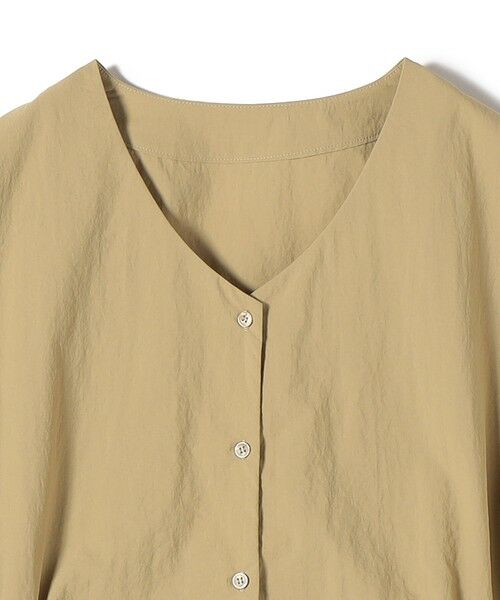 SHIPS / シップス シャツ・ブラウス | 《予約》SHIPS Colors:〈接触冷感・UVカット・透湿〉ファンクション ギャザー ブラウス◆ | 詳細4