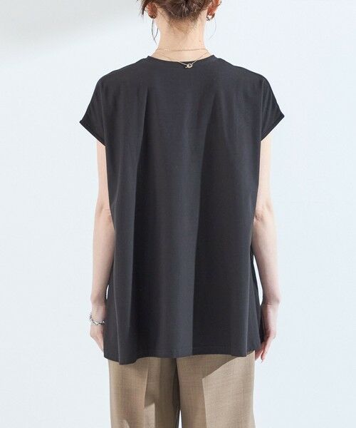 SHIPS / シップス Tシャツ | 《予約》SHIPS Colors:〈接触冷感・手洗い可能〉クールタッチ シアー フレア Tシャツ◆ | 詳細12