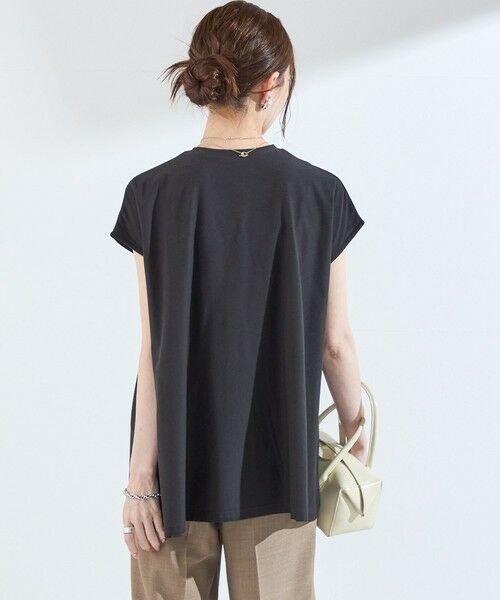 SHIPS / シップス Tシャツ | 《予約》SHIPS Colors:〈接触冷感・手洗い可能〉クールタッチ シアー フレア Tシャツ◆ | 詳細18