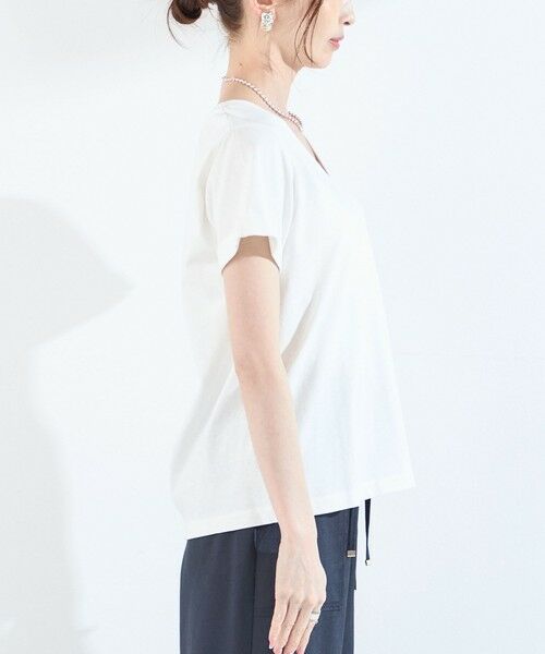 SHIPS / シップス Tシャツ | SHIPS Colors:〈汗染み防止・手洗い可能〉Vネック Tシャツ | 詳細6