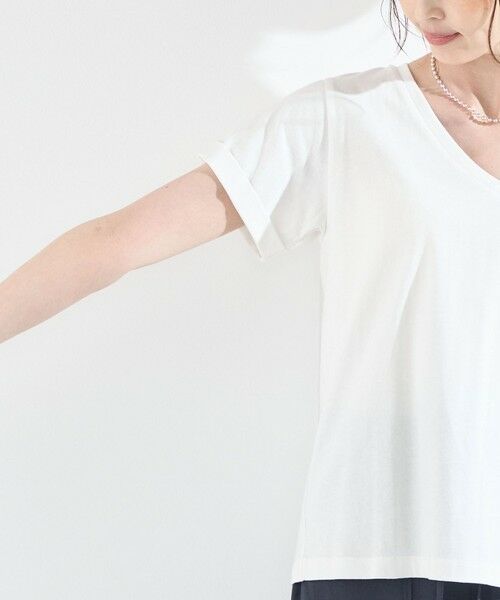 SHIPS / シップス Tシャツ | SHIPS Colors:〈汗染み防止・手洗い可能〉Vネック Tシャツ | 詳細7
