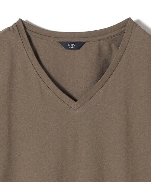 SHIPS / シップス Tシャツ | SHIPS Colors:〈汗染み防止・手洗い可能〉Vネック Tシャツ | 詳細27