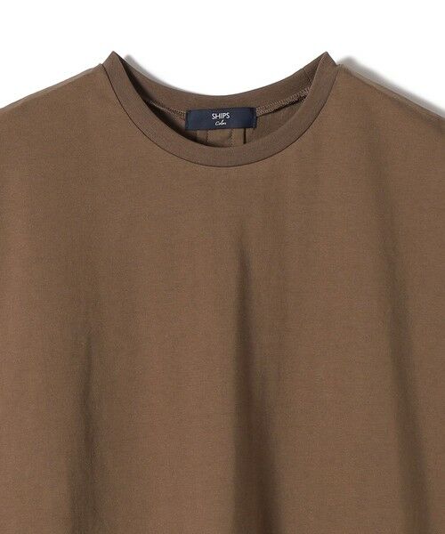 SHIPS / シップス カットソー（半袖以外） | SHIPS Colors:〈手洗い可能〉レースヘム フレンチスリーブ チュニック | 詳細22