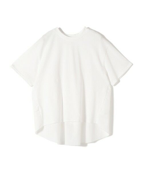 SHIPS / シップス Tシャツ | SHIPS Colors:〈手洗い可能〉バックティアード デザイン カットソー | 詳細1