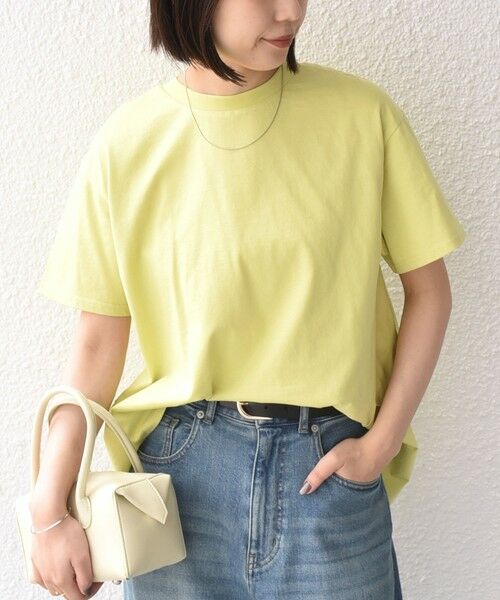 SHIPS / シップス Tシャツ | SHIPS Colors:〈手洗い可能〉バックティアード デザイン カットソー | 詳細28